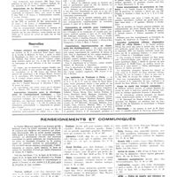 0776 - Page 772 - Chroniques, variétés et informations. Concours. Ecoles de médecine navale / Sanatorium de La Bruyère / Nouvelles. Volume jubilaire du professeur Roger / Médaille Dujarier / Association française pour le développement de l'enseignement technique / Commission de contrôle pour l'assistance médicale gratuite / Commissions départementales de classement des établissements / Les médecins de Toulouse à Paris / Union internationale de protection de l'enfance / Journées médicales d'Evian (septembre 1933) et «Prix Chiaïs» / Corps de santé des troupes coloniales / Nécrologie / Renseignements et communiqués
