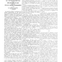 0777 - Page 773 - Travaux originaux. Résultats comparés de l'interférométrie et du métabolisme de base dans les états hyperthyroïdiens. Par MM. M. Laignel-Lavastine et Y. Boquien