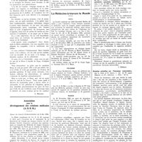 0830 - Page 826 - Chroniques, variétés et informations. A propos de la fièvre ondulante / Association pour le développement des relations médicales (A.D.R.M.). Séance du conseil d'administration du 3 mai 1932 / La médecine à travers le monde. Chili / Pologne / Russie / Livres nouveaux. Traité d'anatomie humaine, par P. Poirier, A. Charpy et A. Nicolas. Tome I. Premier fascicule (première division). Introduction par L. Manouvrier. Anatomie générale ; développement des os, par J. Verne. Constitution générale du squelette ; squelette céphalique, par M. Augier... (Masson et Compagnie, éditeurs)... [J. Sénèque] / Données actuelles sur l'hormone testiculaire, par L. Cuny et D. Quivy... (Masson et Compagnie, éditeurs)... [Henri Vignes]