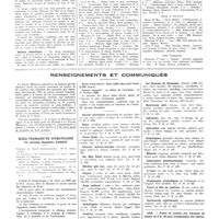 0872 - Page 868 - Chroniques, variétés et informations. Nouvelles. Voyage médical international dans les Alpes / Station climatique / Actes de la Faculté de Paris / Renseignements et communiqués