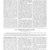 0898 - Page 890 - Travaux originaux. L'angor par choc anaphylactique. Par A. Dumas... / LXVe congrès des sociétés savantes (Besançon, 29 mars-2 avril 1932 / L'opothérapie hépatique dans les anémies / Le syndrome biologique de la néphrose lipoïdique