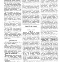 0899 - Page 891 - LXVe congrès des sociétés savantes (Besançon, 29 mars-2 avril 1932. Le syndrome biologique de la néphrose lipoïdique / La néphrose lipoïdique dans l'enfance / Communications diverses. A propos d'une observation (zona chez un père, varicelle chez la fille). Rapports du zona et de la varicelle / Abcès pulmonaire au cours d'une paratyphoïde / Appareil pour gastrophotographie / Fonctionnement des centres d'éducation physique / Alimentation en eau potable / Etiologie et prophylaxie du cancer / Echinococcose alvéolaire / Fièvre ondulante d'origine bovine / Sociétés de Paris. Société de biologie. 28 mai 1932