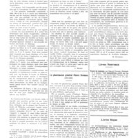 0906 - Page 898 - Chroniques, variétés et informations. Où en est le projet de réforme des études médicales / Le pharmacien général Pierre Breteau (1872-1932) / Livres nouveaux. Traité de zoologie, par Edmond Perrier. Fascicule X et dernier : Les mammifères, publié par les soins et avec le concours de Rémy Perrier... (Masson et Compagnie, éditeurs)... [Ach. Urbain] / Livres reçus