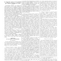 0923 - Page 915 - Notes de médecine pratique publiées par les soins de A. Ravina. Le diagnostic précoce de la grossesse par l'examen biologique de l'urine
