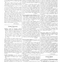 0930 - Page 922 - Chroniques, variétés et informations. Correspondance. A propos d'un article de MM. Garnier et Marek sur «un phénomène d'accoutumance dans l'intoxication expérimentale par le nitrate d'urane» [Pierre Mauriac] / Livres nouveaux. Problèmes actuels de pathologie médicale (deuxième série) (Cour complémentaire de la Faculté de médecine de Paris), par M. le prof A. Clerc... et MM. Ch. Aubertin, H. Bénard, M. Brulé, J. Cathala, Et. Chabrol, P. Chevallier, E. Donzelot, Guy Laroche, C. Lian, R. Moreau, Pasteur Vallery-Radot... (Masson et Compagnie, éditeurs), Paris, 1932... [L. Rivet] / Le pH en dermatologie, par Louis Spillmann, Marcel Verain et Jacques Weis... (Masson et Compagnie, éditeurs), 1932... [A. Dognon] / Précis de pathologie interne. Maladies de l'appareil digestif, par MM. Etienne Chabrol... et Maurice Bariéty... (J.-B. Baillière et fils, éditeurs). Paris [L. Rivet] / Précis de pratique médicale, par P. Savy... (G. Doin, éditeur) [A. Ravina] / Die Krankheiten des Stoffwechsels und ihre Behandlung (Les maladies de la nutrition et leur traitement), par le prof. E. Grafe... (J. Springer, éditeur), Berlin... [P.-L. Marie] / Observations cliniques sur la pathologie chirurgicale des os, par D. M. Greig... (Oliver et Boyd), Edimbourg... [P. Moulonguet] / Livres reçus