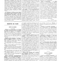0943 - Page 931 - Congrès international de l'asthme. Le Mont-Dore, 4 et 5 juin 1932 (Suite et fin). 9° Traitements physiques / Sociétés de Paris. Société de biologie. 4 juin 1932 / Société de chirurgie. 1er juin 1932