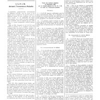 0964 - Page 952 - Médecine sociale. Jurisprudence, informations professionnelles. L'A. P. I. M devant l'exercice illégal de la médecine / L'A. P. I. M. devant l'assurance-maladie