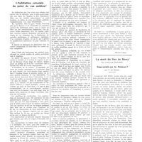 0989 - Page 977 - Chroniques, variétés et informations. L'habitation coloniale du point de vue médical / La mort du Duc de Berry. Par Guillaume Dupuytren. Sauverait-on le Prince ? par T. de Martel