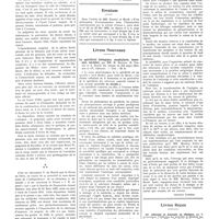 0990 - Page 978 - Chroniques, variétés et informations. La mort du Duc de Berry. Par Guillaume Dupuytren. Sauverait-on le Prince ? par T. de Martel / Livres nouveaux. La spécificité biologique, anaphylaxie, immunité, hérédité, par MM. M. Martiny, H. Pretet et A. Berné... (Masson et Compagnie, éditeurs)... [Auguste Lumière] / Livres reçus