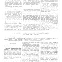 1068 - Page 1056 - Travaux originaux. Les enseignements de la cholécystostomie dans les ictères infectieux. Par MM. Étienne Chabrol, Pierre Brocq et Jacques Porin / XIIe réunion neurologique internationale annuelle (Paris, Salpêtrière, 31 mai et 1er juin 1932) / Les épilepsies / I. Conceptions étiologiques modernes sur les épilepsies
