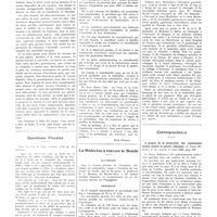 1076 - Page 1064 - Chroniques, variétés et informations. Le génie masculin et la femme / Questions fiscales / La médecine à travers le monde. Allemagne / Danemark / Écosse / Correspondance. A propos de la protection des populations civiles contre la guerre chimique