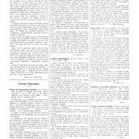 1077 - Page 1065 - Chroniques, variétés et informations. Correspondance. A propos de la protection des populations civiles contre la guerre chimique [Foveau de Courmelles] / Livres nouveaux. Précis de thérapeutique infantile, par L. Babonneix... (Masson et Compagnie, éditeurs, Paris, 1932)... [G. Schreiber] / L'année psychologique, par H. Pieron... (Alcan, édit.), 1930 [G. d'Heucqueville] / Guerre-Paix (Faisceau scriptural, 2e vol), par Dartigues, avec présenation par le professeur Félix Legueu... (Gaston Doin, éditeur, Paris) [P. Desfosses] / Grandeur et servitude médicales, par Gil Robin... (Flammarion, éditeur)... / L'année médicale pratique, publiée sous la direction de C. Lian... Préface du professeur E. Sergent... (Lépine, éditeur), Paris 1932. [L. Rivet] / Le pèlerinage de la Mecque, par Duguet... (Rieder, éditeur)...