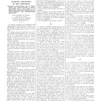 1097 - Page 1085 - Petites cliniques de «La Presse médicale» N° 211. Syphilis anormales et leur traitement. Tréponèmes arsénosensibles dans la chancre urétral, puis arséno-récidivants et hydrargyrosensibles dans le nerf optique, et en même temps hydrargyrorécidivants puis hydrargyrorésistants mais bismuthosensibles dans la lèvre. Par le professeur H. Gougerot...