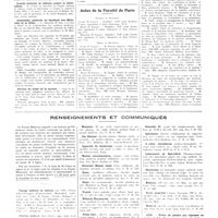 1104 - Page 1092 - Chroniques, variétés et informations. Nouvelles. Commission supérieure consultative d'hygiène et d'épidémiologie militaires / Conseil supérieur des eaux destinées à l'alimentation de l'armée / Comité national de défense contre la tuberculose / Assemblée générale du syndicat des médecins de la Seine / Service de santé de la marine / Nécrologie / Actes de la faculté de Paris / Renseignements et communiqués