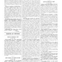 1177 - Page 1165 - Société de Paris. Société de neurologie. 2 juin 1932 / Sociétés de province. Société de biologie de Lyon. 20 juin 1932 / Comité médical des Bouches-du-Rhône. 20 mai 1932 / Société de médecine de Nancy. Avril-juin 1932