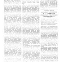 1204 - Page 1192 - Travaux originaux. Travail de la clinique chirurgicale du professeur Tixier. Valeur séméiologique de l'entérorragie dans l'infractus intestinal. Par MM. Ch. Clavel... et V. Melnotte... / Conception générale des processus pathogéniques de la tuberculose et déduction thérapeutiques. Par Jean Albert-Weil...