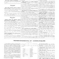 1232 - Page 1220 - Chroniques, variétés et informations. Hôpitaux et hospices. Maison départementale de Nanterre / Asile public d'aliénés d'armentières / Concours. Office public d'hygiène sociale du département de la Seine / Nouvelles. Syndicat général des médecins français électrologistes et radiologistes / Congrès des sociétés tchécoslovaque et yougoslave d'orthopédie / XXVIIe congrès de la société allemande d'orthopédie / XIVe réunion de la société française d'orthopédie / Pour la protection de la santé publique / Création d'une clinique de chirurgie orthopédique pour adultes / Comité supérieur de l'aménagement et de l'organisation générale de la région parisienne / Nécrologie / Corps de santé des troupes coloniales / Renseignements et communiqués