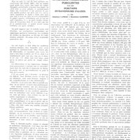 1252 - Page 1240 - Travaux originaux. Clinique chirurgicale A de Strasbourg. Place de la surrénalectomie dans le traitement conservateur des artérites juvéniles du type thrombo-angéite. A propos de douze observations. Par MM. René Leriche et Pierre Stricker / Travail du premier service des maladies internes à l'hôpital Wola, à Varsovie (Médecin chef : A. Landau). Sur le traitement des affections pulmonaires purulentes par des injections intraveineuses d'alcool. Par MM. Anastazy Landau et Stanislaw Kaminer