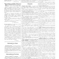 1327 - Page 1315 - Chroniques, variétés et informations. Livres nouveaux. L'Oeuvre psychiatrique, par C.-L. Trepsat, (Le mercure universel), Lille, Paris, 1932. [G. d'Heucqueville] / Etudes modernes de pathologie interne de la chaire de pathologie générale de la faculté de Madrid, par le prof. Novoa Santos (Documenta Pathologica)... (J. Morata), Madrid, 1931. [G. d'Heucqueville] / Sul cieco invertito, par G. Martinotti (S. Lattes et Compagnie, éditeurs), Turin, 1932. [L. Rouquès] / Université de Paris. Université de Paris / Universités de province. Faculté de médecine de Bordeaux / Hôpitaux et hospices. Enfants assistés de la Seine / Concours. Hospices civils de Brest / Assistant des hôpitaux coloniaux / Ecole d'application du service de santé des troupes coloniales / Ecole d'application du service de santé des troupes coloniales / Ecoles de médecine navale / Ecole principale du service de santé de la marine / Médecins, chirurgiens et spécialistes des hôpitaux coloniaux
