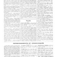 1328 - Page 1316 - Chroniques, variétés et informations. Concours. Médecins, chirurgiens et spécialistes des hôpitaux coloniaux / Nouvelles. Corps de santé militaire / Service de santé de la marine / Nécrologie / Renseignements et communiqués