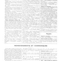 1344 - Page 1332 - Chroniques, variétés et informations. Universités de Paris. Clinique médicale, Hôtel-Dieu / Clinique thérapeutique médicale, pitié / Clinique de la tuberculose / Nouvelles. Distinctions honorifiques / Service de santé de la marine / Renseignements et communiqués