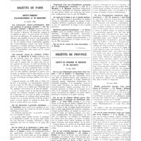 1401 - Page 1389 - Travaux originaux. Travail du laboratoire de médecine expérimentale et du service O.-R.-L. de l'hôpital Filantropia, Bucarest. Considérations sur le mécanisme de l'action du bactériophage dans le traitement des Phlegmons de l'amygdale. Par D. Combiesco, I. Tzetzu et M.-S. Popesco / Bibliographie / Sociétés de Paris. Société française d'électrothérapie et de radiologie. 19 juillet 1932 / Sociétés de province. Société de chirurgie de Bordeaux et du Sud-Ouest. 12 mai 1932 / 25 juin 1932