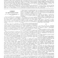 1412 - Page 1400 - Travaux originaux. Maladie de Hodgkin et tuberculose. Par Ch. Laubry et G. Marchal / Clinique et météorologie. Par le prof Georges Mouriquand...