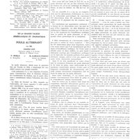 1427 - Page 1415 - Travaux originaux. Une forme clinique exceptionnelle du cancer du testicule séminome avec syndrome abdominal suraigu. Par MM. A. Gosset, G. Loewy et P. Funck-Brentano. Bibliographie / De la grande valeur séméiologique et pronostique du pouls alternant. Par MM. Camille Lian... P. Merle... et M. Albeaux-Fernet...