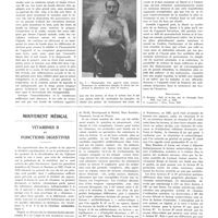 1432 - Page 1420 - Travaux originaux. L'appareil ouaté de Dujarier dans les fractures de l'humérus. Par Georges Rouhier... et Pierre Labignette / Bibliographie / Mouvement médical. Vitamines B et fonctions digestives