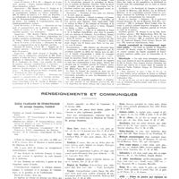 1440 - Page 1428 - Chroniques, variétés et informations. Nouvelles. XXIIe congrès français de médecine / Comité consultatif de l'enseignement supérieur public / Nécrologie / Renseignements et communiqués