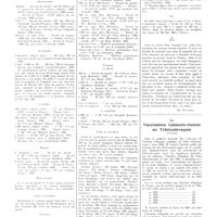 1452 - Page 1440 - Chroniques, variétés et informations. A propos des jeux olympiques. De quelques performances... / La vaccination Calmette-Guérin en Tchécoslovaquie
