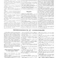 1456 - Page 1444 - Chroniques, variétés et informations. Hôpitaux et hospices. Hôpital Tenon / Hôpital et dispensaire français de Londres / Asile public d'aliénés d'Armentières / Asile public d'aliénés de Vauclaire / Nouvelles. Ministère de la santé publique / Conseil de perfectionnement des écoles sociales / Pour les assurés sociaux / Les pensions pour les amputés / Nécrologie / Renseignements et communiqués