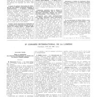 1497 - Page 1485 - Congrès international de la lithiase biliaire (Vichy, 19-22 septembre 1932) (suite). Troisième question. Communications diverses. Chirurgie. Cholécystostomie ou cholécystectomie dans les affections hépato-pancréato-biliaires / A propos de quelques observations de chirurgie des voies biliaires accessoires. Drainage et cholécystectomie / Certains aspects importants de l'indication de la technique et du traitement ultérieur des opérations de la lithiase biliaire / Etude clinique et expérimentale sur les anastomoses antéro-biliaires / L'indication opératoire dans la lithiase biliaire et perfectionnement dans le traitement chirurgical (mucoclase, litholyse des concrétions incarcérées) / Périgastrite grave après cholécystectomie pour lithiase vésiculaire. Gastro-entérostomie / Sur deux symptômes des cholécystites chroniques / L'expérience de ma clinique en matière de cholélithiase / Indications et résultat du traitement chirurgical de la lithiase de la voie biliaire principale / Un cas intéressant de lithiase biliaire accompagné d'un pseudo-kyste pancréatique (A suivre dans le n° 81 de La Presse médicale) / IIe congrès international de la lumière (Copenhague, 15-19 avril 1932) (suite). Deuxième thème. Bases et organisation des recherches hélioclimatiques en relation avec les mesures d'hygiène publique