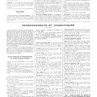 1504 - Page 1492 - Chroniques, variétés et informations. Concours. Agrégation / Internat / Nouvelles. Volume jubilaire du professeur Delbet / Société médicale des hôpitaux de Paris / Section d'études scientifiques de l'oeuvre de la tuberculose / VIIe congrès de stomatologie / Ecoles de médecine navale / Clinique chirurgicale de M. Calot / Nécrologie / Renseignements et communiqués