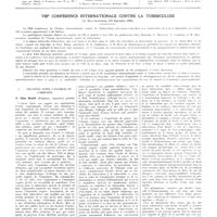 1539 - Page 1527 - Travaux originaux. Bibliographie / VIIIe conférence internationale contre la tuberculose (La Haye-Amsterdam, 6-9 septembre 1932) / I. Relations entre l'allergie et l'immunité