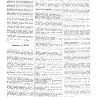 1557 - Page 1545 - Chroniques, variétés et informations. Livres nouveaux. Manuel pratique de dermatologie, par A. Desaux... et A. Boutelier..., avec la collaboration de Pierre Brocq... Paris 1932 (Masson et Compagnie, éditeurs)... [P. Ravaut] / Université de Paris. Hygiène et clinique de la première enfance / Clinique de la tuberculose / Clinique gynécologique / Clinique gynécologique
