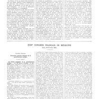 1563 - Page 1551 - Travaux originaux. Les tendances nosographiques actuelles et la notion de spécificité. Par M. le prof F. Bezançon / XXIIe congrès français de médecine (Paris, 10-12 octobre 1932). Première question. Caractères anatomo-cliniques de la granulomatose maligne. Premier rapport. Les formes atypiques de la granulomatose maligne