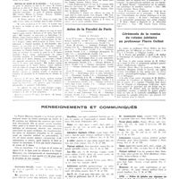 1576 - Page 1564 - Chroniques, variétés et informations. Nouvelles. Commissions départementales de classement des établissements / Service sanitaire maritime / Service de santé de la marine / Actes de la Faculté de Paris / Cérémonie de la remise du volume jubilaire au professeur Pierre Delbet / Renseignements et communiqués