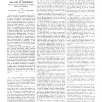 1637 - Page 1621 - Travaux originaux. Le syndrome cardio-bulbaire de la maladie de Friedreich. Une des causes fréquentes de la mort dans cette affection. Par MM. Georges Quillain et Pierre Mollaret