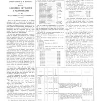 1709 - Page 1693 - Travaux originaux. (Clinique médicale A de Strasbourg). Sur la leucémie myéloïde à polynucléaires. Par MM. Prosper Merklen et Hugues Gounelle