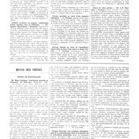 1718 - Page 1702 - Sociétés de province. Société de médecine-chirurgie et pharmacie de Toulouse. Octobre 1932 / Revue des thèses. Thèses de Montpellier. Mlle Marie Coulange. Contribution nouvelle au traitement du Kala-azar, Montpellier, 1932 [H. Viallefont] / Jacques Fourcade. Les accidents thérapeutiques de la chrysothérapie dans le traitement de la tuberculose pulmonaire (Imp. du Languedoc medical), Montpellier, 1931 [H. Viallefont]