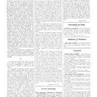 1723 - Page 1707 - Chroniques, variétés et informations. J. Babinski (1857-1932) [Nécrologie] [Georges Guillain] / Livres nouveaux. Précis élémentaire d'anatomie, de physiologie et de pathologie, par P. Rudaux... (Masson et Compagnie, éditeurs)... [Henri Vignes] / Université de Paris. Pathologie chirurgicale / Hôpitaux et hospices. Asile public d'aliénés / Concours. Hôpital mixte de Melun / Asile national des convalescents
