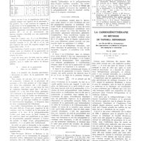 1832 - Page 1816 - Travaux originaux. Travail de la clinique des maladies mentales et de l'encéphale. Recherches sur les polypeptides du sang et du liquide céphalo-rachidien dans quelques psychoses alcooliques. Par H. Claude, P. Masquin, J. Dublineau et Mlle Bonnard / Bibliographie / La carbogénothérapie ou méthode de Yandell Henderson. Le rôle du CO2 en thérapeutique. Ses applications à la médecine d'urgence des asphyxies accidentelles. Par C. Cot...