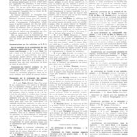 1837 - Page 1821 - IIe congrès international d'oto-rhino-laryngologie (Madrid, 27-30 septembre 1932) (suite et fin). Cinquième rapport. Traitement des tumeurs malignes en O.-R.L. par les radiations pénétrantes (rayons X, radium). Traitement des cancers de l'amygdale / Communications sur les radiations en O.-R.-L. Sur la technique de la curiethérapie des épithéliomas spino-cellulaires du larynx par foyers endo-laryngés / Traitement des tumeurs malignes en oto-rhino-laryngologie par vaccination / Discussions sur le traitement des tumeurs malignes en O.-R.-L. par radiation / Communications diverses. Le phonoscope à cordes vibrantes / Traitement de l'otite moyenne suppurée chronique avec une poudre iodée / L'anesthésie locale dans la chirurgie de la mastoïde / Clinique et thérapeutique de la méningite otogène / Nouvelles précisions sur la méthode de déplacement / Le rayon horizontal en radiographie crânienne / Tonsillectomie par arrachement (méthode de Taptas). Tonsillectomie pendant les angines aiguës et les abcès péritonsillaires / La tuberculose de l'oreille et son radiodiagnostic / Etude expérimentale sur l'origine du liquide labyrinthique / Anisocorie en rapport avec les maladies de l'oreille / Prophylaxie spécifique de la méningite à pneumocoque et à streptocoque / Présentation et démonstrations de divers procédés nouveaux d'examen fonctionnel des trompes / Localisations oto-mastoïdiennes dans la diphtérie / Cas de myase dans la cavité d'évidemment pétro-mastoïdien avec paralysie respiratoire réflexe