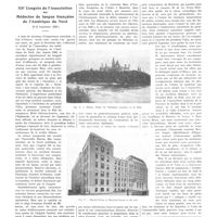 1847 - Page 1831 - Chroniques, variétés et informations. XIIe congrès de l'association des médecins de langue française de l'Amérique du Nord (6-12 septembre 1932)