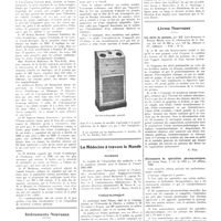 1850 - Page 1834 - Chroniques, variétés et informations. Association internationale de prophylaxie de la cécité / Instruments nouveaux. Nouvel électrocardiographe portatif / La médecine à travers le monde. Roumanie / Tchéco-slovaquie / Uruguay / Livres nouveaux. Les abcès du poumon, par MM. Léon-Kindberg et Robert Monod, avec la collaboration de A. Soulas... (Masson et Compagnie, éditeurs)... [G. Poix] / Dictionnaire de spécialités pharmaceutiques, par Louis Vidal... 1933