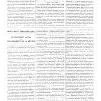 1874 - Page 1858 - Travaux originaux. Institut Pasteur Lab. de la tuberculose. Clinique du prof. Legueu, à Necker. La «Microculture» et son importance dans le diagnostic précoce de la tuberculose rénale par l'ensemencement des urines. Par MM. A. Saenz et D. Eisendrath / Mouvement thérapeutique. Le traitement actuel du décollement de la rétine