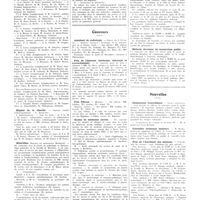 1891 - Page 1875 - Chroniques, variétés et informations. Hôpitaux et hospices. Mutations et titularisation dans les services hospitaliers à la date du 26 décembre 1932 / Hôpital de la charité / Hôtel-Dieu / Concours. Assistant de radiologie / Prix de l'internat (médecine, chirurgie et accouchement) / Prix Filloux / Ecoles de médecine navale / Préparateur de chimie biologique et de biologie au service de l'identité judiciaire / Médecin directeur de sanatorium public / Nouvelles. Distinctions honorifiques / Conseiller technique sanitaire / Prix de l'Académie des sciences
