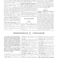 1892 - Page 1876 - Chroniques, variétés et informations. Nouvelles. Prix de l'Académie des sciences / Société de pathologie comparée / Société française d'hématologie / Dîner des médecins de Montpellier / Le certificat médical pour les femmes en couches / Actes des Facultés. Paris / Bordeaux / Renseignements et communiqués