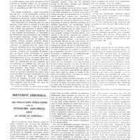 1897 - Page 1881 - Travaux originaux. Les facteurs hydriques de la cholérèse. Par MM. Étienne Chabrol, R. Charonnat, M. Maximin et Jean Cottet / Mouvement chirurgical. Les indications opératoires dans le syndrome abdominal aïgu au cours du purpura